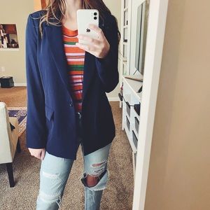 Skies Are Blue — (BNWT) Navy Blazer